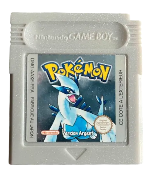 Jeu Pokemon Version Argent – Game Boy Color | Cartouche Originale