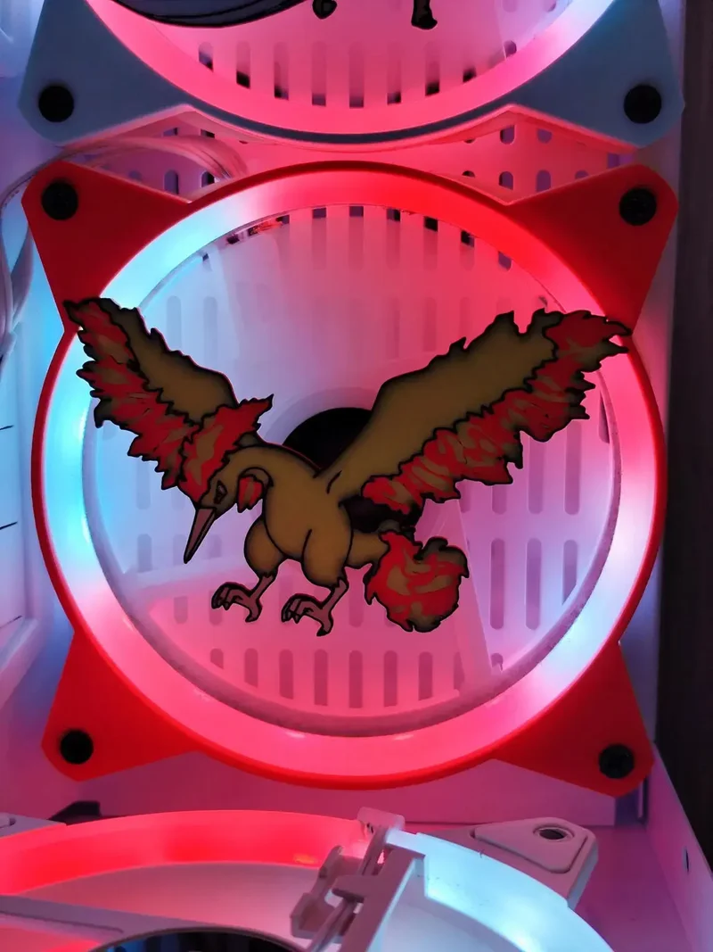 Grille Ventilateur Pokemon 120mm/140mm - Sulfura