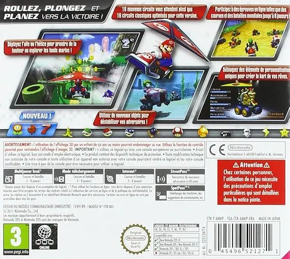 Mario Kart 7 3DS