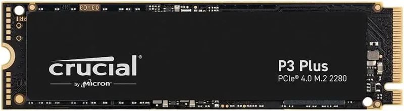 Crucial P3 Plus SSD 4To M.2 NVMe Gen4 - Disques SSD