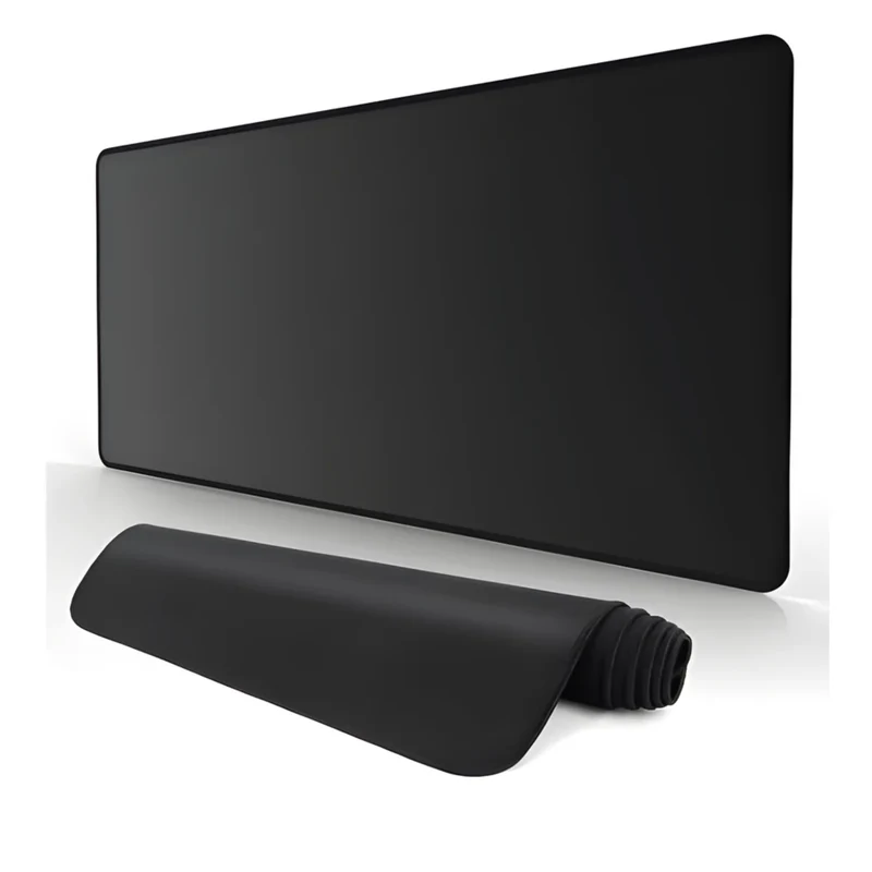 Tapis de souris XL Noir – 100 × 50 cm