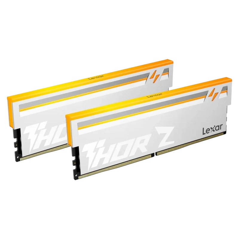 Kit Mémoire RAM DDR5 - Lexar Thor Z Series RGB DDR5 - 32Go KIT - Blanc