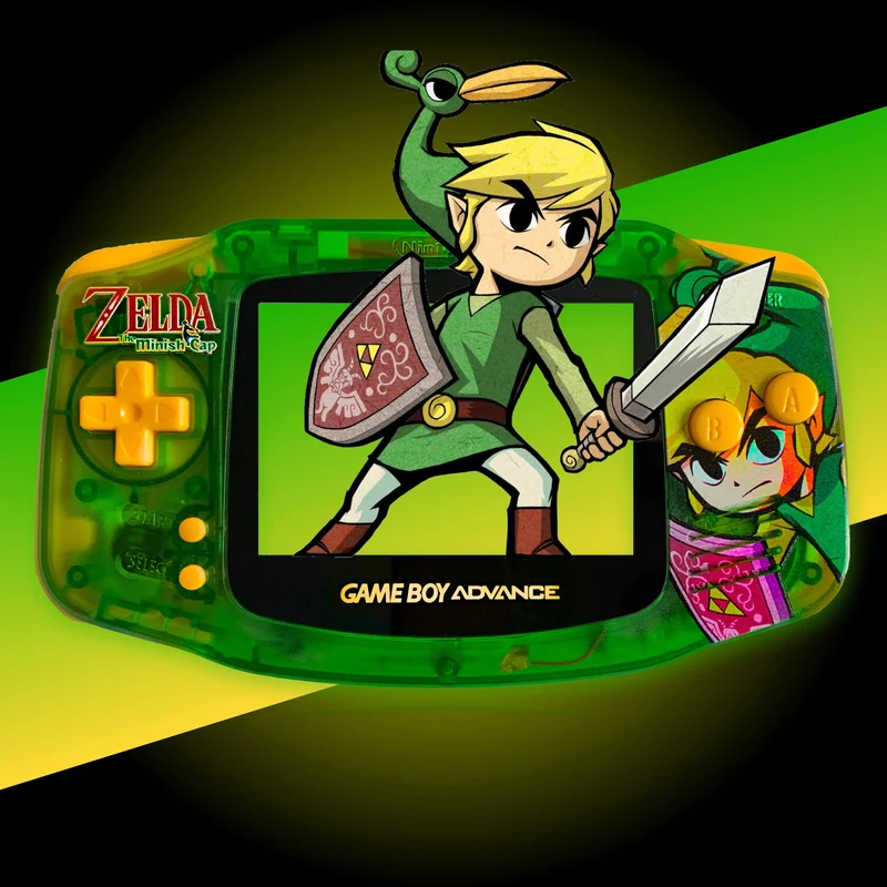 Game Boy Advance - Edition Limitée Zelda LCD
