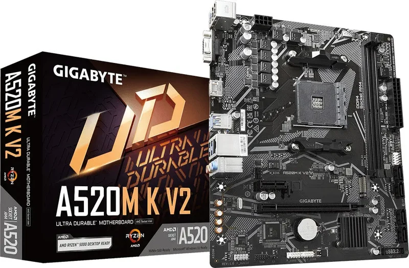 GIGABYTE A520M K V2 (AM4)