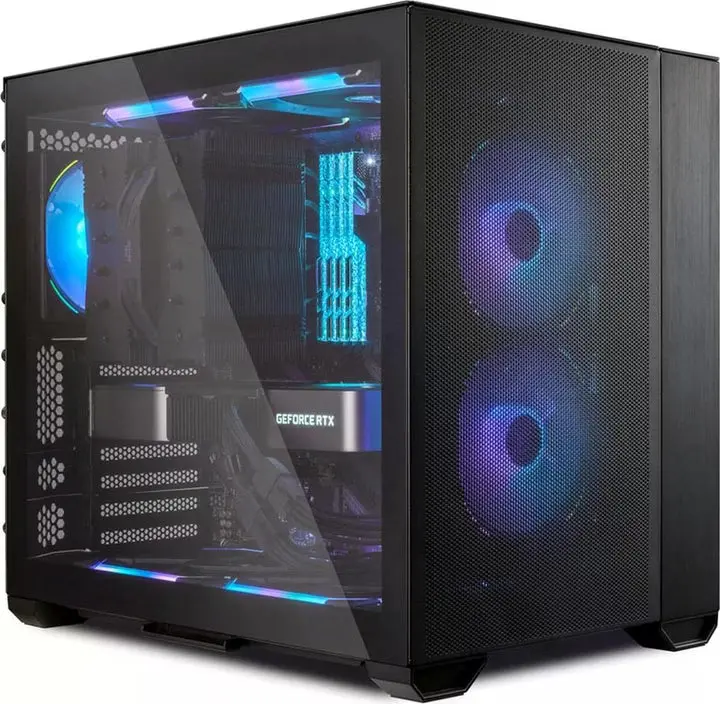 Lian Li O11 Air Mini Noir - Flux d'Air & Modularité ATX