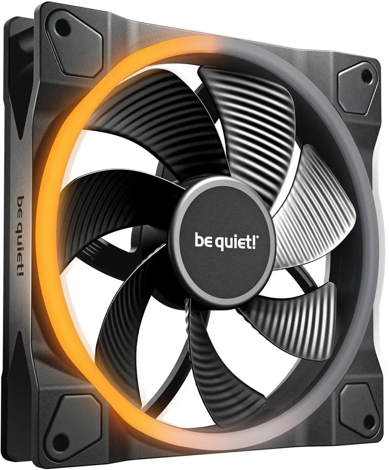 be quiet! Light Wings RGB - 14cm - NOIR