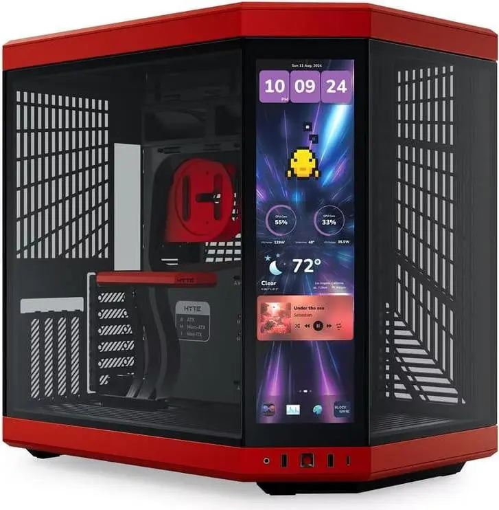 HYTE Y70 TOUCH INFINITE RED