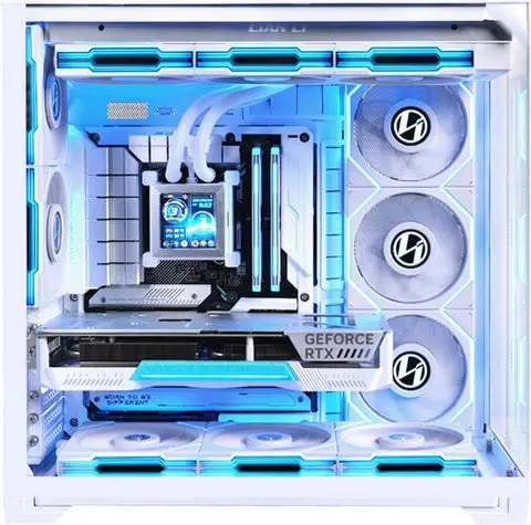Lian Li O11 Vision Compact Blanc