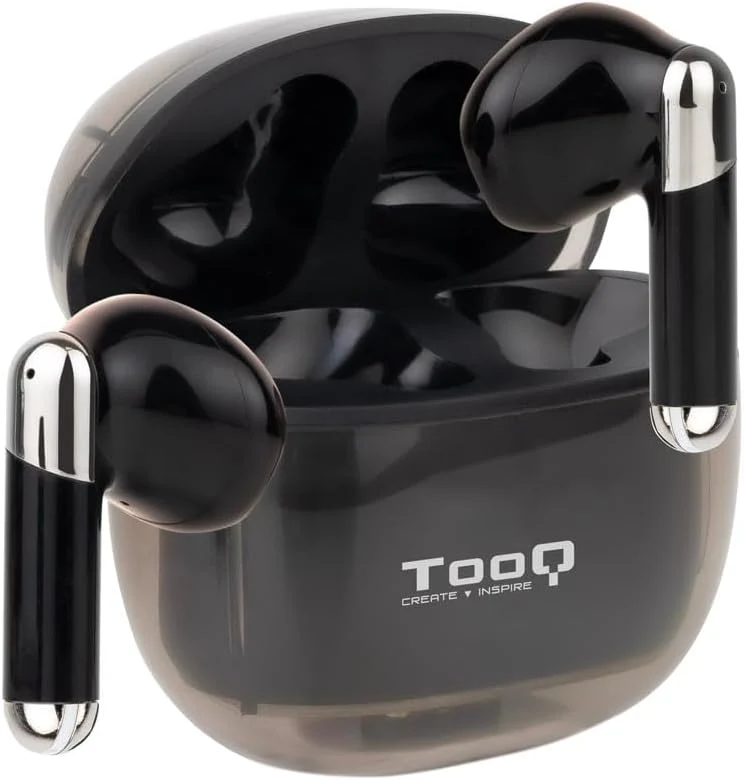 Écouteurs sans fil Bluetooth TooQ Onyx - Noir