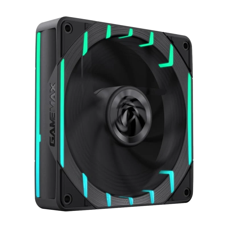 Ventilateur de boîtier Gamemax Tornado T12 RGB - 12cm - Noir