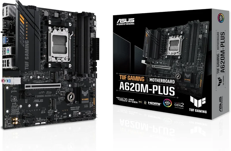 Carte Mère ASUS TUF Gaming A620M-Plus (AM5) Micro-ATX