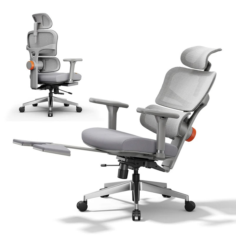 NEWTRAL NT002 Ergonomic Home Office Chair with Auto-following Lumbar Support-Grey