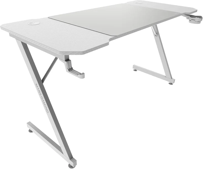 Bureau Gamer Mars Gaming MGD140 Blanc