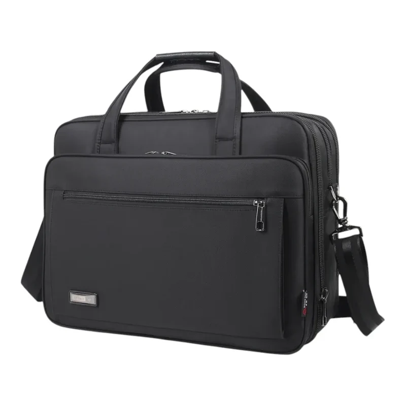 Porte-documents homme FlexoMax - Volume modulable & Protection experte