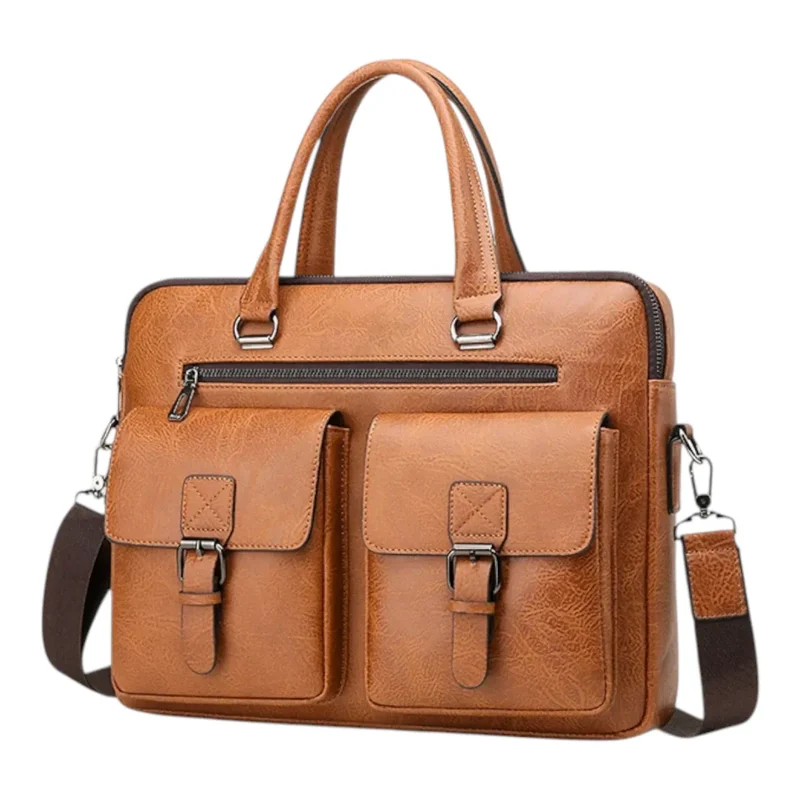 Sacoche ordinateur pour homme Bifolio - Confort Postural & Allure Business