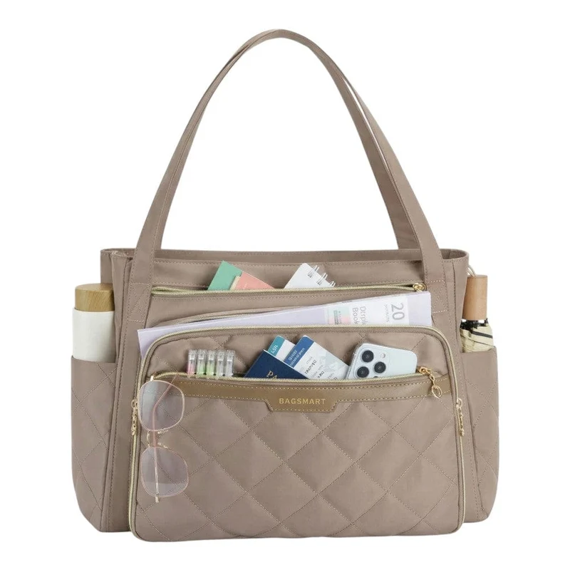 Sac ordinateur femme L'Ingénieuse 15,6" : Tote Bag Chic & Organisé