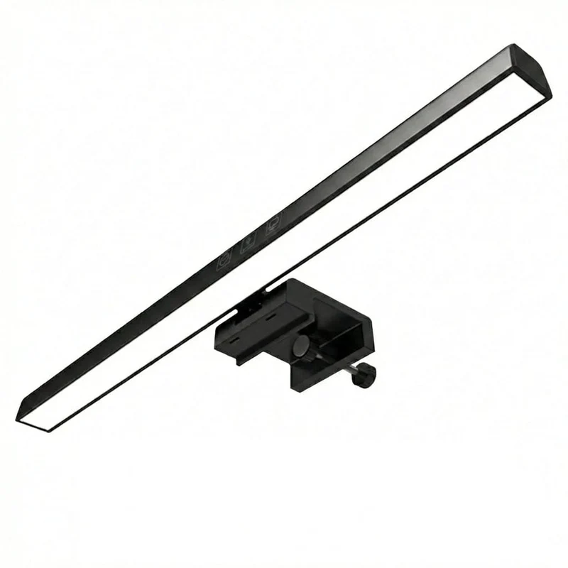 Lampe de Bureau AURA 30/50cm : Source asymétrique & Confort visuel total