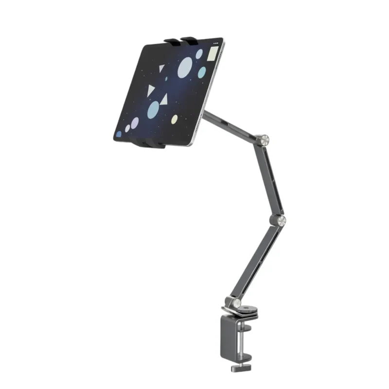 Support pour tablette FlexPro en Alliage d'Aluminium à Pied Orientable Haute Stabilité