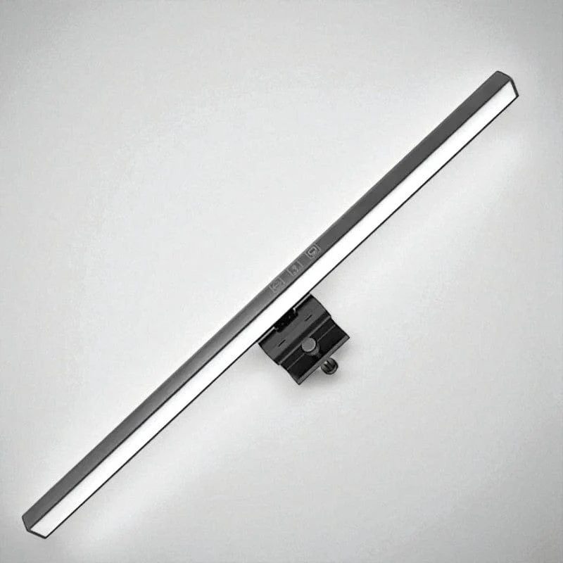 Lampe de Bureau LED à Fixation Écran (18, 25, 33, 50 cm) - Éclairage Ergonomique Anti-Fatigue