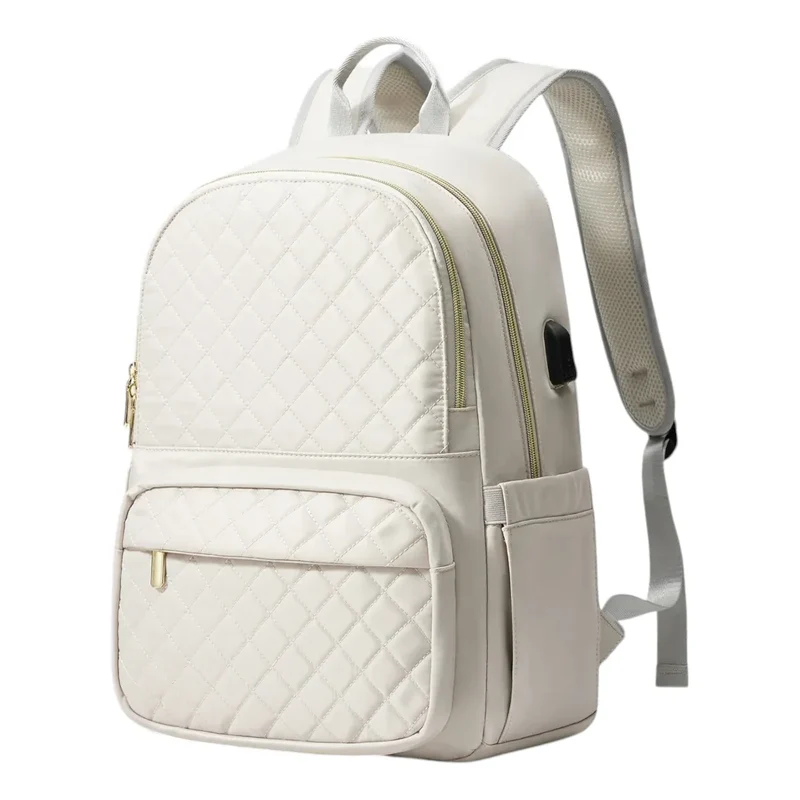 Sac à dos ordinateur femme Séléné - Matelassé Chic & Ergonomique