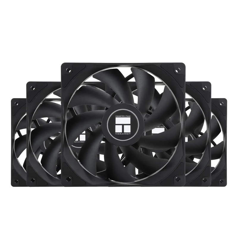 Kit x5 Ventilateurs Thermalright - TL C12C - Noir