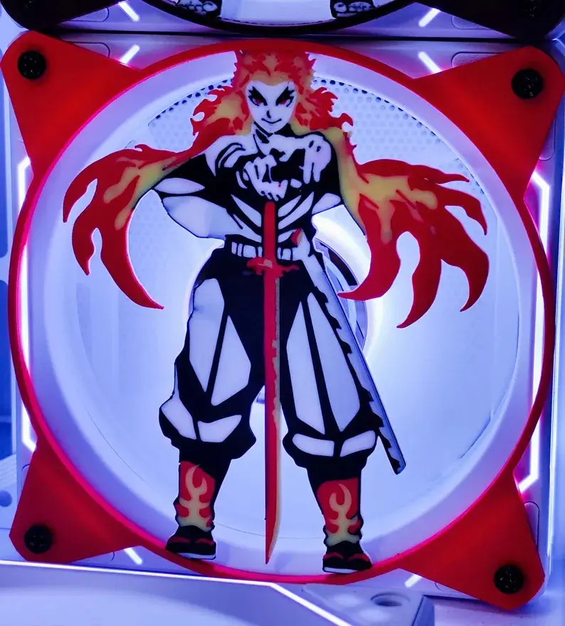 Grille Ventilateur Kyojuro Rengoku